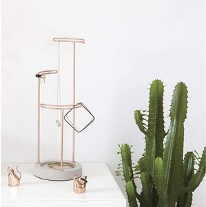 Umbra Jewelry Stand, Holder, Rose Gold